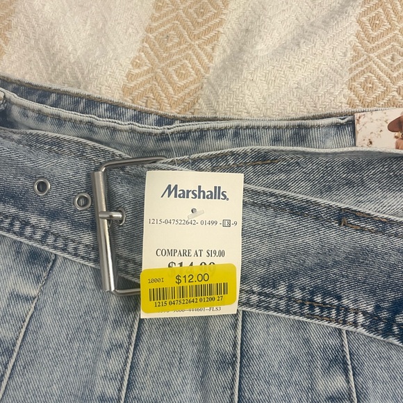 Sincerely Jules Light Blue Pleated Mini Skirt - Picture 4 of 5